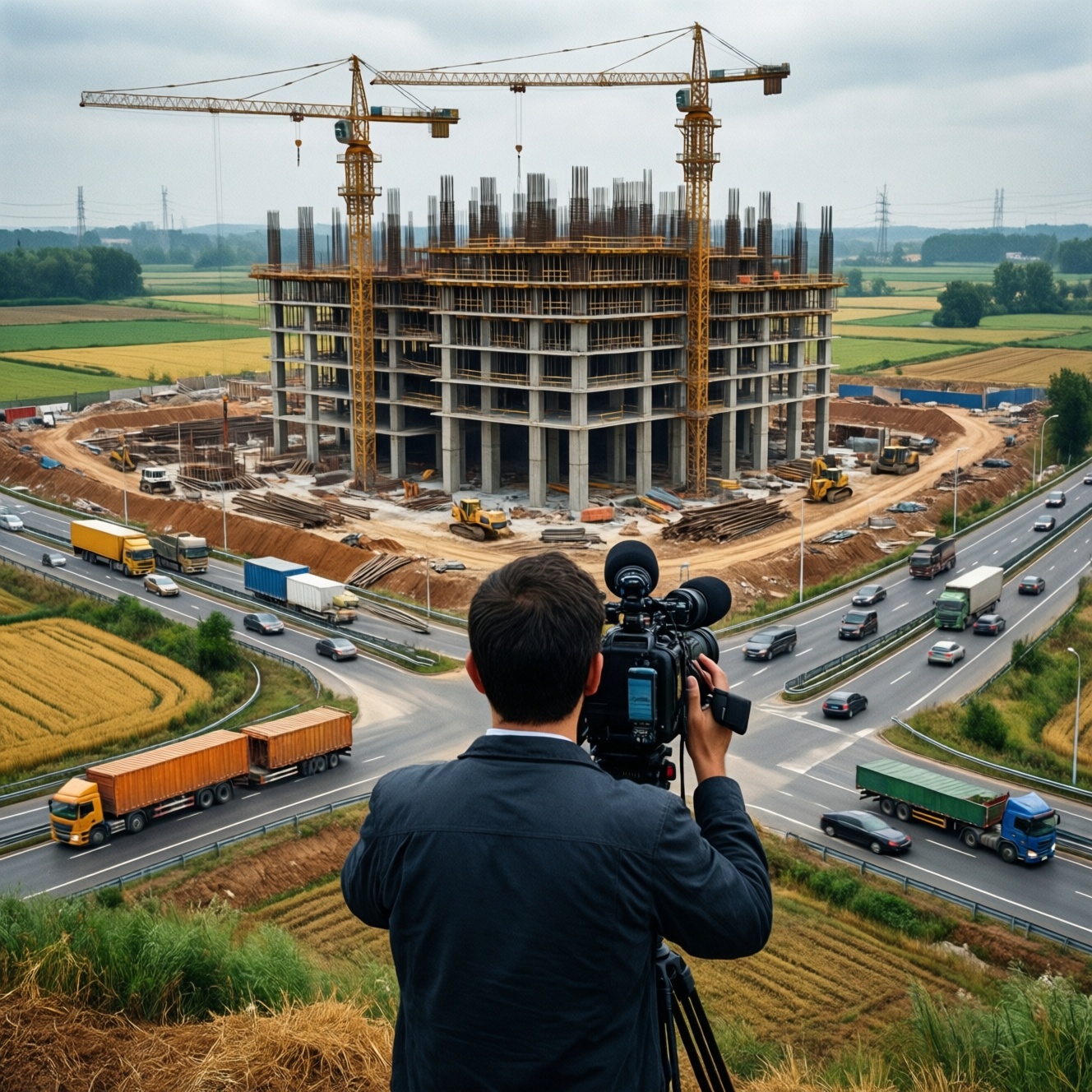 Репортаж с места: что происходит на ключевых стройках и объектах региона сегодня