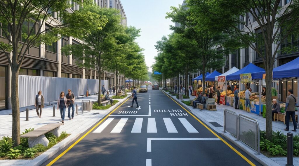 Городская среда: благоустройство, общественные пространства и мнение горожан - иллюстрация