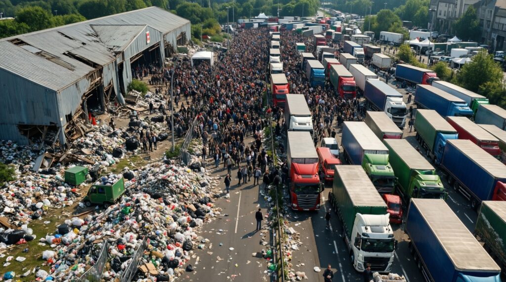 Городская среда: благоустройство дворов, парков, остановок и общественных пространств - иллюстрация