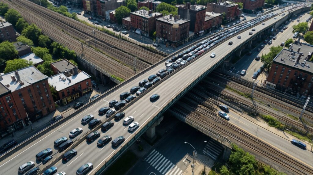 Ситуация на дорогах Марий Эл: пробки, аварийные участки, ограничения движения и ремонты - иллюстрация