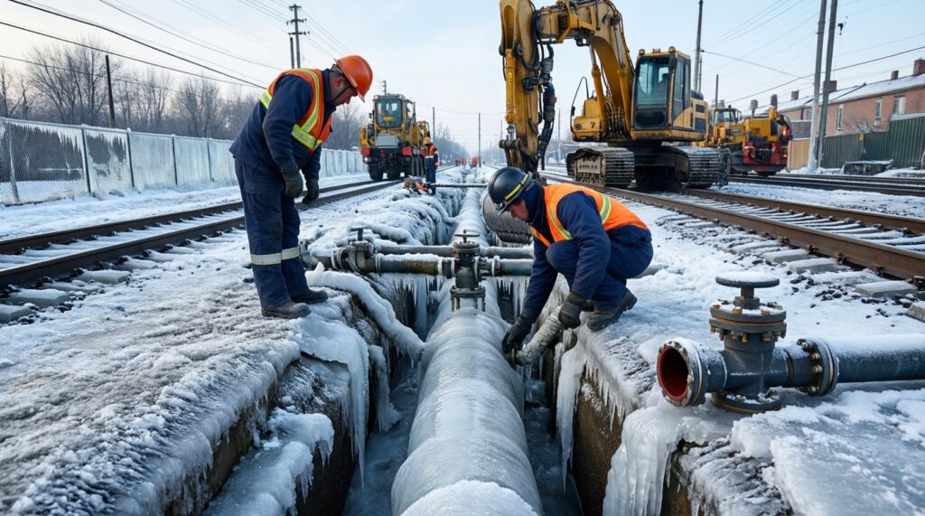 Погода и последствия: как осадки/мороз/жара влияют на транспорт и коммунальные службы - иллюстрация