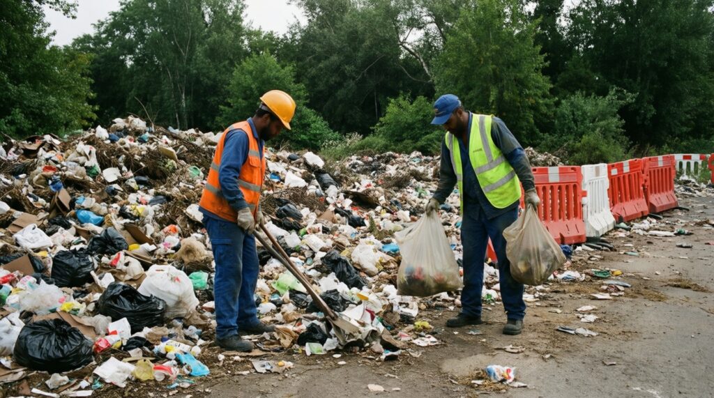 Экология и природа: качество воздуха/воды, свалки, лесные работы и обращения жителей - иллюстрация