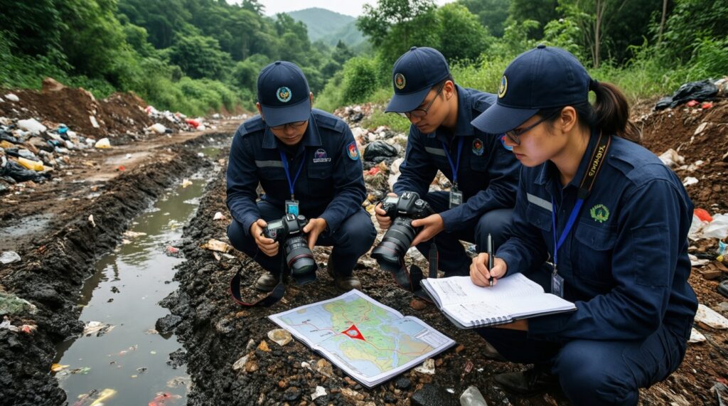 Экология и благоустройство: качество воздуха и воды, свалки, субботники, озеленение - иллюстрация